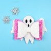 Glitter Halloween Girls Ghost Hair Bow Glitter Halloween Girls Ghost Hair Bow
