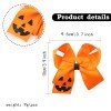Halloween Pumpkin Hair Bow Clip , Halloween Ghost pink Purple Boutique Hair Accessories Halloween Pumpkin Hair Bow Clip , Halloween Ghost pink Purple Boutique Hair Accessories