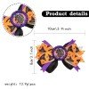 Thanksgiving Hair Bows ,Fall Hair Bows ,Halloween Pumpkin Girl Hair Clips Thanksgiving Hair Bows ,Fall Hair Bows ,Halloween Pumpkin Girl Hair Clips