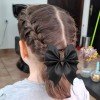 8'' full size Large Rhinestone hair bows Signature Hair Bow sparkly hair accessories big hair bows