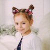 Halloween cat Glitter Headbdan ,cat ear bow headband