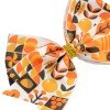 Thanksgiving Hair Bow Fall Pumpkin Turkey Bows Autumn hair bows
