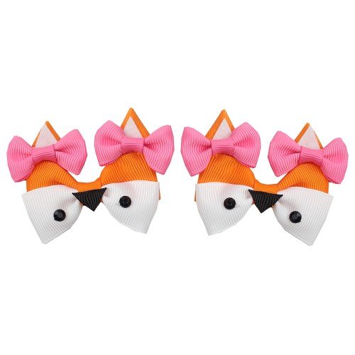 Thanksgiving Halloween Sculpture Hair Clip Turkey Fox Pumpkin Leaf Hair Clip for Little Girls Candy Corn Ghost Hair Accessorie