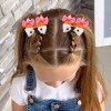 Thanksgiving Halloween Sculpture Hair Clip Turkey Fox Pumpkin Leaf Hair Clip for Little Girls Candy Corn Ghost Hair Accessorie