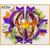 halloween Pumpkin Spider Pattern hair bows 251-300 halloween Pumpkin Spider Pattern hair bows 251-300