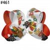 halloween Pumpkin Spider Pattern hair bows 451-500 halloween Pumpkin Spider Pattern hair bows 451-500