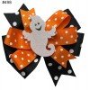 halloween Pumpkin Spider Pattern hair bows 451-500 halloween Pumpkin Spider Pattern hair bows 451-500