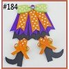 halloween Pumpkin Spider Pattern hair bows 151-200 halloween Pumpkin Spider Pattern hair bows 151-200