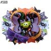 halloween Pumpkin Spider Pattern hair bows halloween Pumpkin Spider Pattern hair bows
