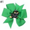Halloween Pinwheel Hair Bows girl Grosgrain Ribbon Hair clip Kids Hair Accessories Halloween Pinwheel Hair Bows girl Grosgrain Ribbon Hair clip Kids Hair Accessories