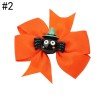 Halloween Pinwheel Hair Bows girl Grosgrain Ribbon Hair clip Kids Hair Accessories Halloween Pinwheel Hair Bows girl Grosgrain Ribbon Hair clip Kids Hair Accessories