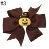 Halloween Pinwheel Hair Bows girl Grosgrain Ribbon Hair clip Kids Hair Accessories Halloween Pinwheel Hair Bows girl Grosgrain Ribbon Hair clip Kids Hair Accessories