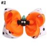 Halloween polka Hair bow clips spider hair bow glitter Pumpkin Hair Bow kids Hair bow clips Halloween polka Hair bow clips spider hair bow glitter Pumpkin Hair Bow kids Hair bow clips