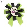 Halloween Girls Ribbon Hair Bow Clips Halloween Girls Ribbon Hair Bow Clips