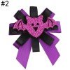 Halloween Girls Ribbon Hair Bow Clips Halloween Girls Ribbon Hair Bow Clips