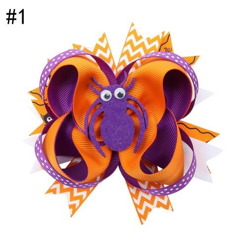 Halloween Hair Bows For Girls Kids Hair Accessories Cartoon Ghost Spider Hair Clips Hair Accessories Halloween Hair Bows For Girls Kids Hair Accessories Cartoon Ghost Spider Hair Clips Hair Accessories