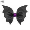 Halloween Bow hair clip Bat Hair Bow glitter Gothic Bat Wings hair accessories Halloween Bow hair clip Bat Hair Bow glitter Gothic Bat Wings hair accessories