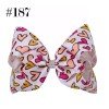 8inch valentine's days boutique hair bows