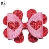 Glitter Heart glitter Love Bow pinch hair clip valentine day bows heart hair accessories Glitter Heart glitter Love Bow pinch hair clip valentine day bows heart hair accessories