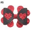 Glitter Heart glitter Love Bow pinch hair clip valentine day bows heart hair accessories Glitter Heart glitter Love Bow pinch hair clip valentine day bows heart hair accessories