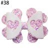 Glitter Heart glitter Love Bow pinch hair clip valentine day bows heart hair accessories Glitter Heart glitter Love Bow pinch hair clip valentine day bows heart hair accessories