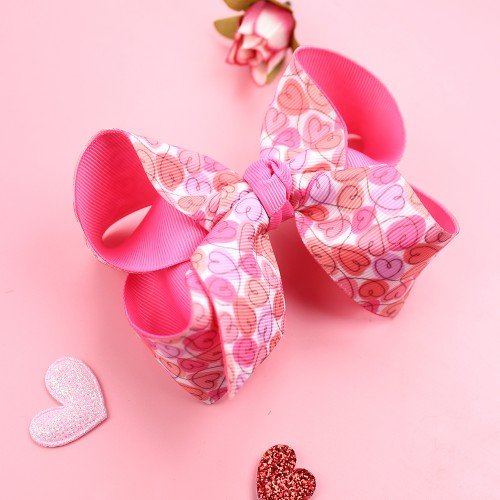 4.5''valentine's Day Jojo Hair Bows Clips  