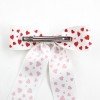 Valentine's Day Glitter Heart Hair Bows Clips Red Heart Tassel Hair Clip Kids Hair Bow Accessories
