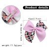 Valentine's Day Sailor Neoprene Fabric Hair Bow