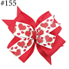 Valentine Hair Bow Boutique Stacked Hair Bow Valentine Hair Bow Boutique Stacked Hair Bow