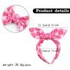 Valentine's Day Bunny Ear Bows  headband Accessories
