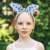 Valentine's Day Bunny Ear Bows  headband Accessories