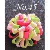 2.5'' round loopy Hair clips for toddle girl accessories1-50 2.5'' round loopy Hair clips for toddle girl accessories1-50
