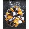 2.5'' round loopy Hair clips for toddle girl accessories51-96 2.5'' round loopy Hair clips for toddle girl accessories51-96