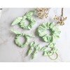 set Gingham School Hair Accessories, Back To School Hair Bows Set hair scrunchies set Gingham School Hair Accessories, Back To School Hair Bows Set hair scrunchies
