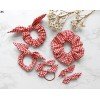 set Gingham School Hair Accessories, Back To School Hair Bows Set hair scrunchies set Gingham School Hair Accessories, Back To School Hair Bows Set hair scrunchies