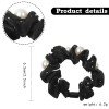 Spring  Summer Organza With rhinestones Pearl Elastic hair