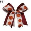 5‘’ sport cheer hair Bows Accessories With elastic Boutique Bow Hairpins Hair Ornaments 5‘’ sport cheer hair Bows Accessories With elastic Boutique Bow Hairpins Hair Ornaments