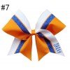 6-7'' Glitter School Cheer Bow softball hairbow team cheer hair ties 6-7'' Glitter School Cheer Bow softball hairbow team cheer hair ties