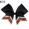 6-7'' Glitter School Cheer Bow softball hairbow team cheer hair ties 6-7'' Glitter School Cheer Bow softball hairbow team cheer hair ties