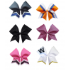 6-7'' Glitter School Cheer Bow softball hairbow team cheer hair ties 6-7'' Glitter School Cheer Bow softball hairbow team cheer hair ties