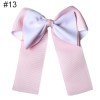 4'' school hair bows boutique hair bows for girl layered cheer bows toddle hair accessories