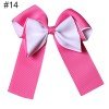 4'' school hair bows boutique hair bows for girl layered cheer bows toddle hair accessories