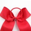 6.5''girls Cheerleading Glitter Bow Hair Tie Glitter Cheer Hot Stamping Hair Bow Accessories for Kids