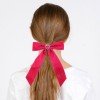 5''girls Velvet Long Tail Sailor Bows, Solid Color Velvet Bows with Rhinestone Kids, Cute Tassel Hair Bows Accessories 5''girls Velvet Long Tail Sailor Bows, Solid Color Velvet Bows with Rhinestone Kids, Cute Tassel Hair Bows Accessories