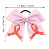Breast Cancer Awareness Glitter Hair Bows