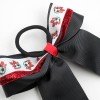 Soccer Game Cheer Glitter Ribbon Hair Bow Accessories