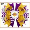 5inch basketball team stacked boutique bows 1-23 5inch basketball team stacked boutique bows 1-23