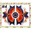 5inch college team stacked boutique bows 5inch college team stacked boutique bows