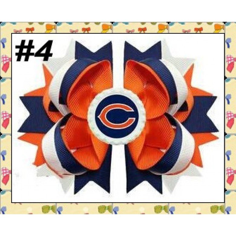 5inch college team stacked boutique bows 5inch college team stacked boutique bows