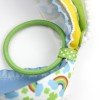  Girls unicorn Ponytail Streamer Hair Tie St.Patrick's Day Sharmrock Ponytail Streamer Hair Holder Hair Accessories